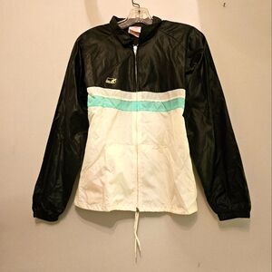 Vintage 1980's Pace Setter Retro Colored Ripstop Nylon Windbreaker | Size Small